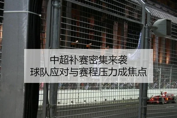 中超补赛密集来袭 球队应对与赛程压力成焦点